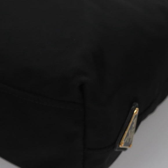 PRADA Hand Bag Nylon 2way Black Auth BA009