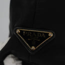 PRADA Hand Bag Nylon 2way Black Auth BA009-17