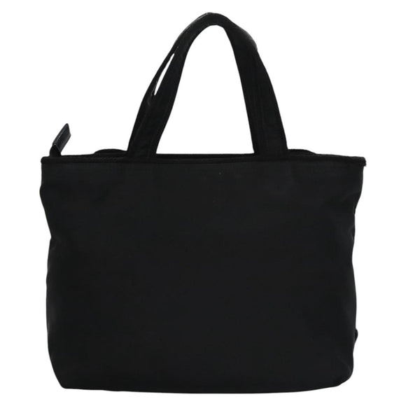 PRADA Hand Bag Nylon 2way Black Auth BA009