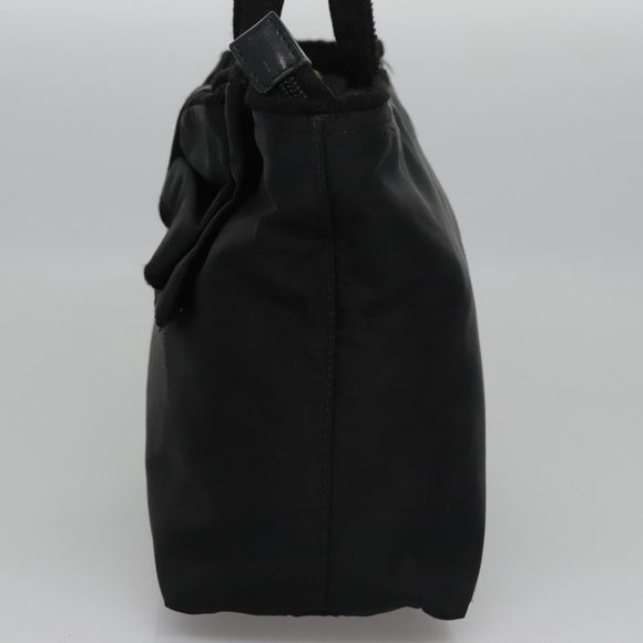 PRADA Hand Bag Nylon 2way Black Auth BA009