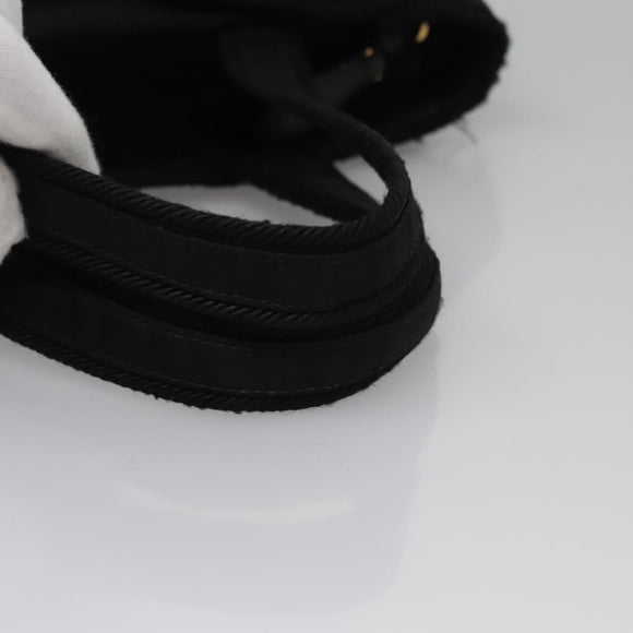 PRADA Hand Bag Nylon 2way Black Auth BA009
