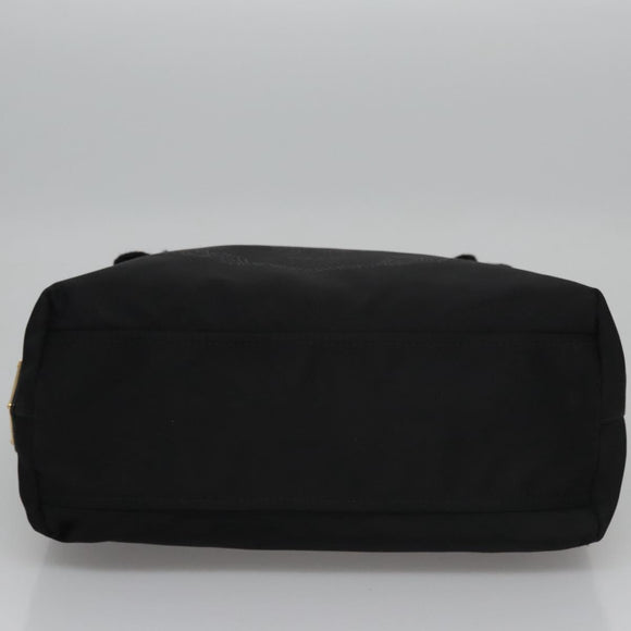 PRADA Hand Bag Nylon 2way Black Auth BA009