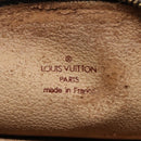 LOUIS VUITTON Monogram Trousse Demi Ronde Cosmetic Pouch M47520 LV Auth BA014-9