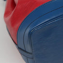 LOUIS VUITTON Epi Noe Shoulder Bag Bicolor Red Blue M44084 LV Auth BA021-17