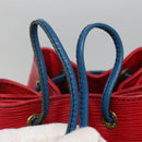 LOUIS VUITTON Epi Noe Shoulder Bag Bicolor Red Blue M44084 LV Auth BA021-10