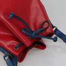 LOUIS VUITTON Epi Noe Shoulder Bag Bicolor Red Blue M44084 LV Auth BA021-6