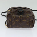 LOUIS VUITTON Monogram Palm Springs MINI Backpack M41562 LV Auth BA045-5