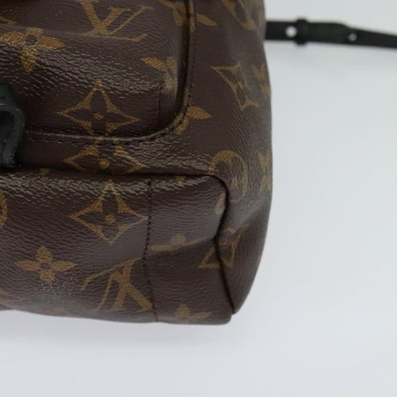 LOUIS VUITTON Monogram Palm Springs MINI Backpack M41562 LV Auth BA045