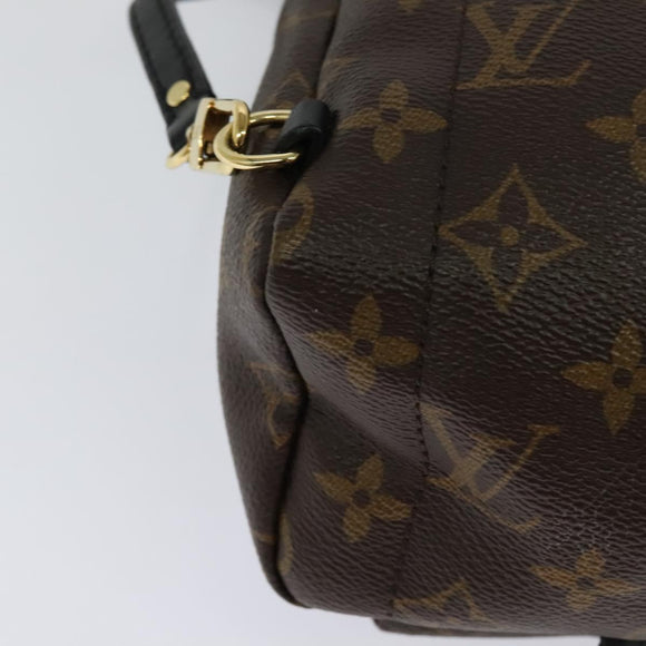 LOUIS VUITTON Monogram Palm Springs MINI Rucksack M41562 LV Auth BA045