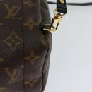 LOUIS VUITTON Monogram Palm Springs MINI Backpack M41562 LV Auth BA045-10