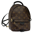 LOUIS VUITTON Monogram Palm Springs MINI Backpack M41562 LV Auth BA045-1