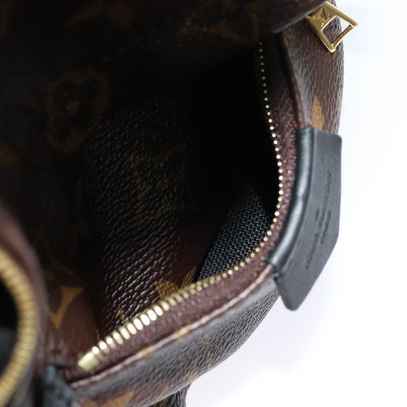 LOUIS VUITTON Monogram Palm Springs MINI Rucksack M41562 LV Auth BA045