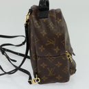 LOUIS VUITTON Monogram Palm Springs MINI Backpack M41562 LV Auth BA045-4