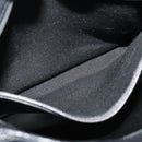 BALLY Hand Bag Leather Black Auth BA049-12