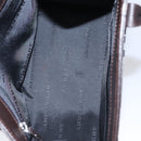 BURBERRY Nova Check Hand Bag Canvas Beige Brown Auth BA050-15