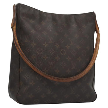 LOUIS VUITTON Monogram Looping GM Shoulder Bag M51145 LV Auth BA051