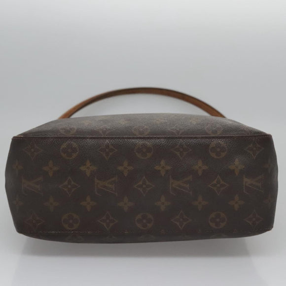 LOUIS VUITTON Monogram Looping GM Shoulder Bag M51145 LV Auth BA051