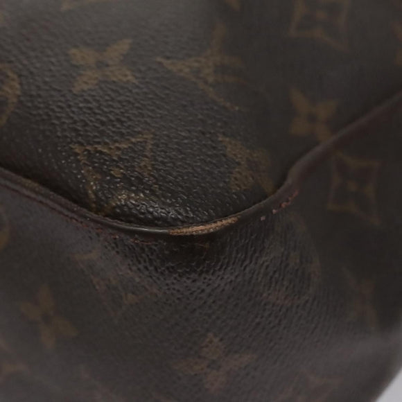 LOUIS VUITTON Monogram Looping GM Shoulder Bag M51145 LV Auth BA051