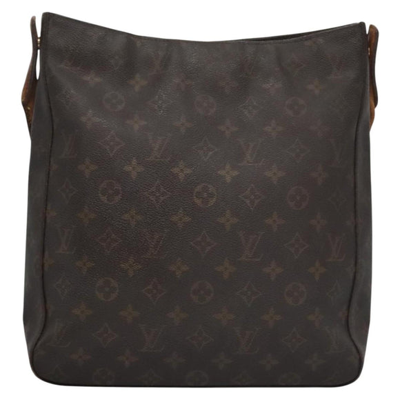 LOUIS VUITTON Monogram Looping GM Shoulder Bag M51145 LV Auth BA051