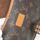 LOUIS VUITTON Monogram Saumur 35 Shoulder Bag M42254 LV Auth BA055-21