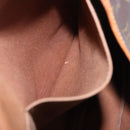LOUIS VUITTON Monogram Saumur 35 Shoulder Bag M42254 LV Auth BA055-33
