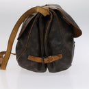 LOUIS VUITTON Monogram Saumur 35 Shoulder Bag M42254 LV Auth BA055-3