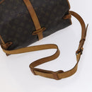 LOUIS VUITTON Monogram Saumur 35 Shoulder Bag M42254 LV Auth BA055-7