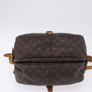 LOUIS VUITTON Monogram Saumur 35 Shoulder Bag M42254 LV Auth BA055-5