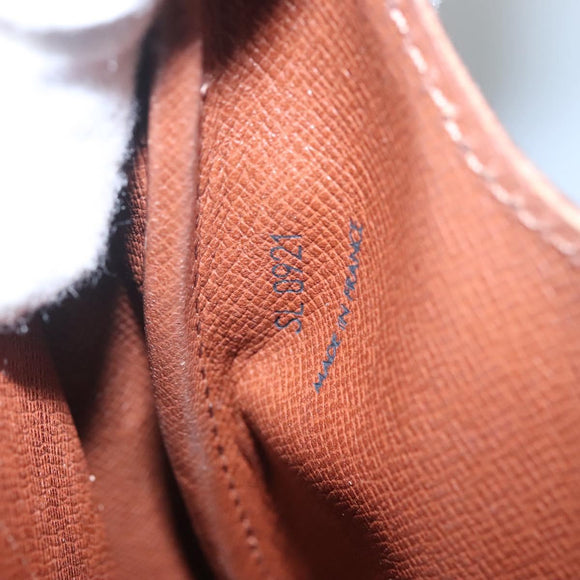 LOUIS VUITTON Monogram Cartouchiere MM Shoulder Bag M51253 LV Auth BA061