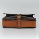 LOUIS VUITTON Monogram Cartouchiere MM Shoulder Bag M51253 LV Auth BA061-5