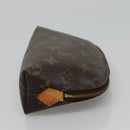 LOUIS VUITTON Monogram Pochette Cosmetic PM Cosmetic Pouch M47515 LV Auth BA077-4
