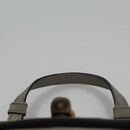 GUCCI Bamboo Hand Bag Leather 2way Gray 370831 Auth BA091-8