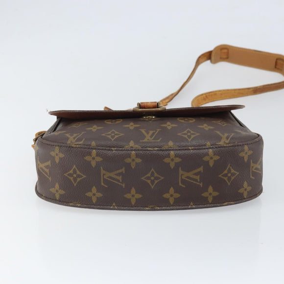 LOUIS VUITTON Monogram Saint Cloud GM Shoulder Bag M51242 LV Auth BA10000