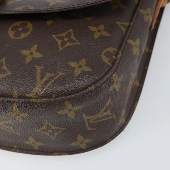 LOUIS VUITTON Monogram Saint Cloud GM Shoulder Bag M51242 LV Auth BA10000
