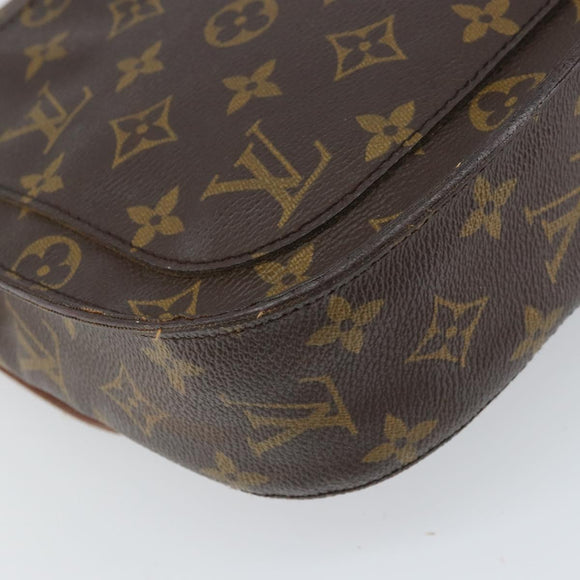 LOUIS VUITTON Monogram Saint Cloud GM Shoulder Bag M51242 LV Auth BA10000