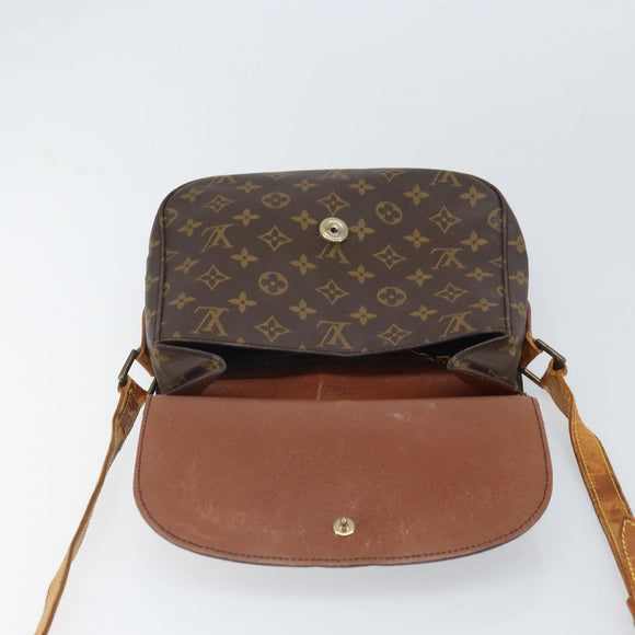 LOUIS VUITTON Monogram Saint Cloud GM Shoulder Bag M51242 LV Auth BA10000