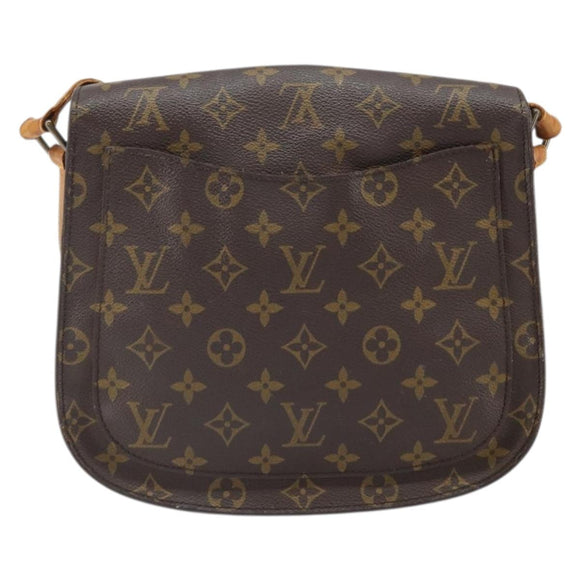 LOUIS VUITTON Monogram Saint Cloud GM Shoulder Bag M51242 LV Auth BA10000