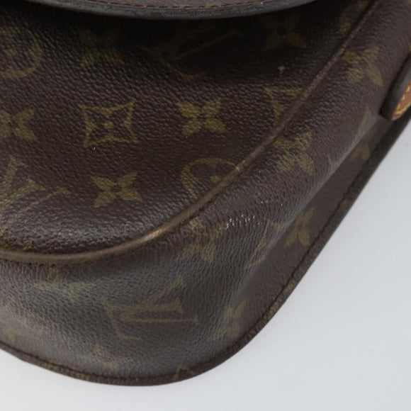 LOUIS VUITTON Monogram Saint Cloud GM Shoulder Bag Vintage M51242 Auth BA10001
