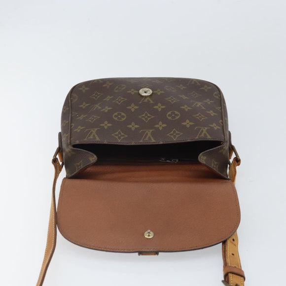 LOUIS VUITTON Monogram Saint Cloud GM Shoulder Bag Vintage M51242 Auth BA10001