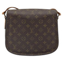 LOUIS VUITTON Monogram Saint Cloud GM Shoulder Bag Vintage M51242 Auth BA10001-2