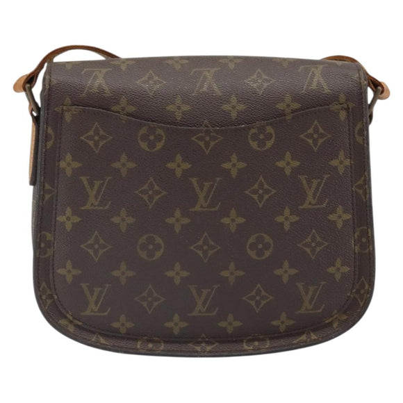 LOUIS VUITTON Monogram Saint Cloud GM Shoulder Bag Vintage M51242 Auth BA10001