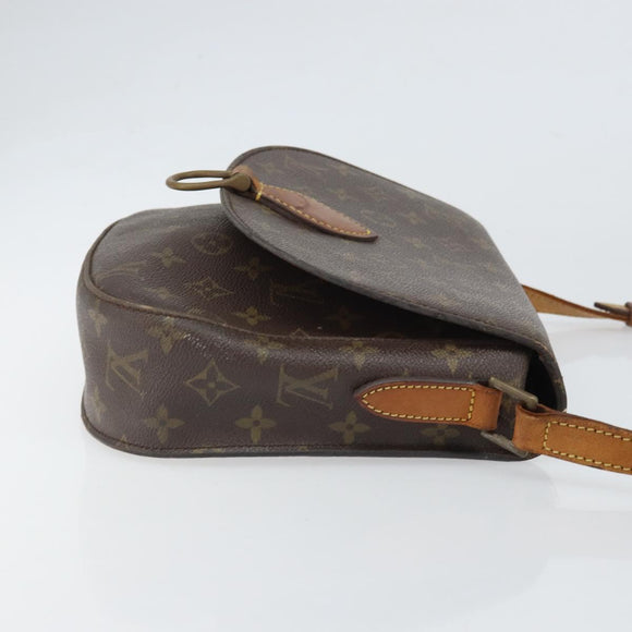 LOUIS VUITTON Monogram Saint Cloud GM Shoulder Bag Vintage M51242 Auth BA10001