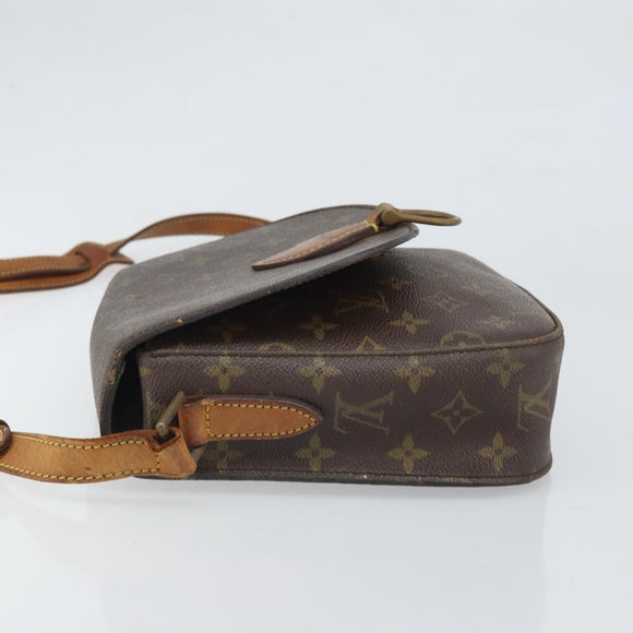 LOUIS VUITTON Monogram Saint Cloud GM Shoulder Bag Vintage M51242 Auth BA10001