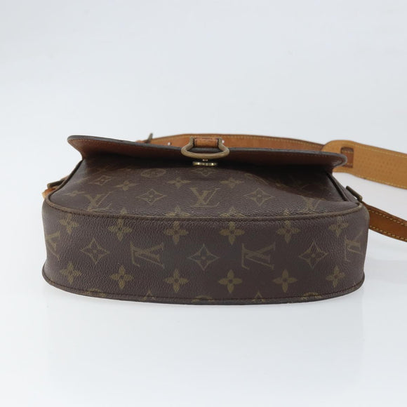 LOUIS VUITTON Monogram Saint Cloud GM Shoulder Bag Vintage M51242 Auth BA10001