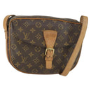 LOUIS VUITTON Monogram Jeune Fille GM Shoulder Bag M51225 LV Auth BA10003-1