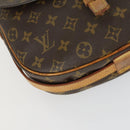 LOUIS VUITTON Monogram Jeune Fille GM Shoulder Bag M51225 LV Auth BA10003-15