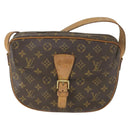 LOUIS VUITTON Monogram Jeune Fille GM Shoulder Bag M51225 LV Auth BA10003-13