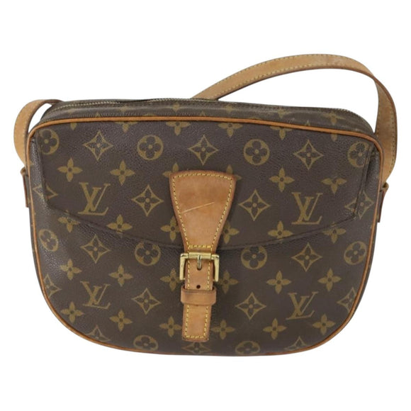 LOUIS VUITTON Monogram Jeune Fille GM Shoulder Bag M51225 LV Auth BA10003