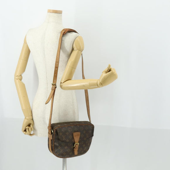 LOUIS VUITTON Monogram Jeune Fille GM Shoulder Bag M51225 LV Auth BA10003