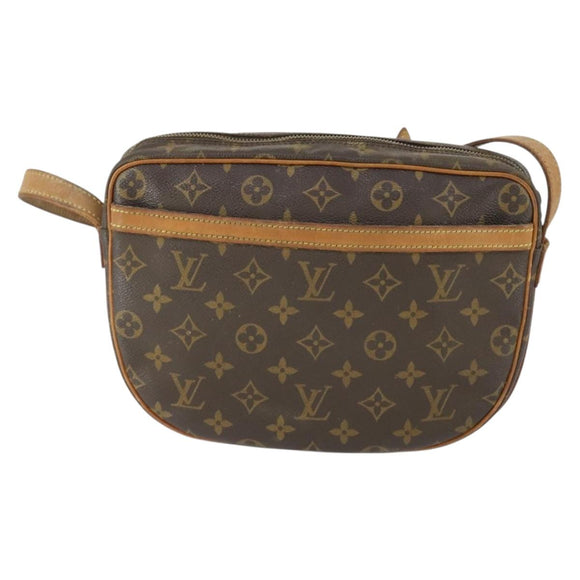 LOUIS VUITTON Monogram Jeune Fille GM Shoulder Bag M51225 LV Auth BA10003